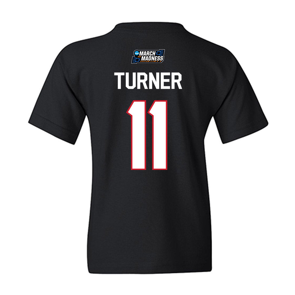 Gonzaga - NCAA Women's Basketball : Allie Turner - NCAA® March Madness® 2026 Youth T-Shirt-1