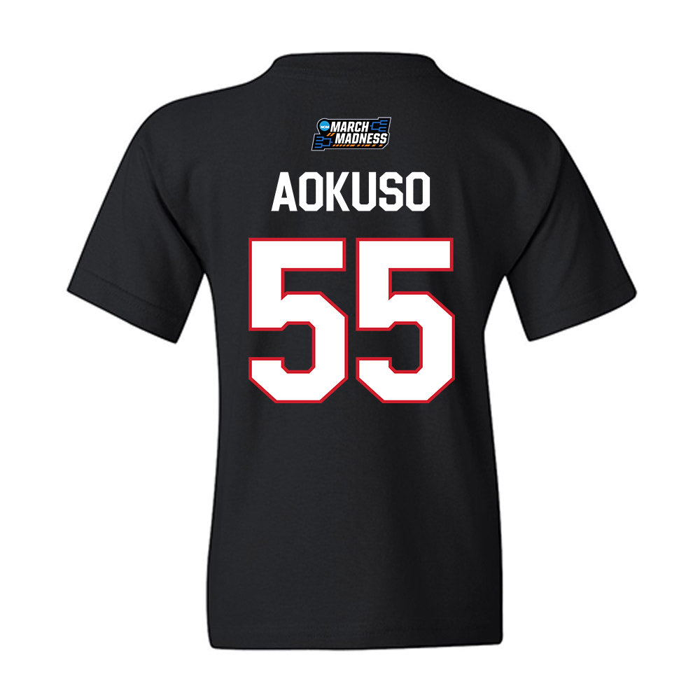 Gonzaga - NCAA Women's Basketball : Zeryhia Aokuso - NCAA® March Madness® 2026 Youth T-Shirt-1