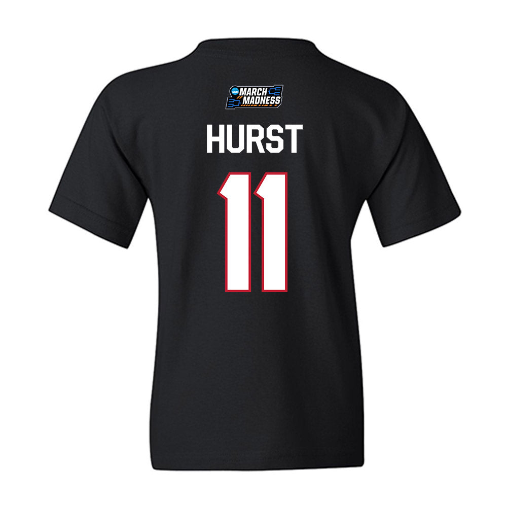 Miami of Ohio - NCAA Women's Basketball : Anna Hurst - NCAA® March Madness® 2026 Youth T-Shirt-1