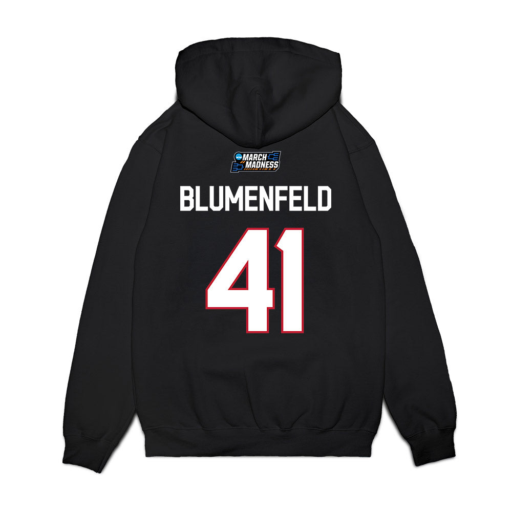 Miami of Ohio - NCAA Women's Basketball : Brooke Blumenfeld - NCAA® March Madness® 2026 Premium Hooded Sweatshirt-1