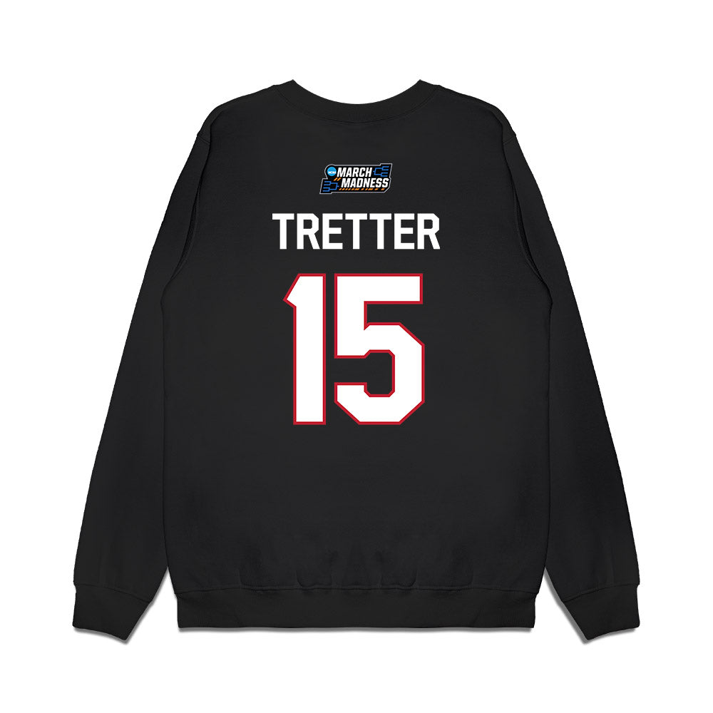 Miami of Ohio - NCAA Women's Basketball : Amber Tretter - NCAA® March Madness® 2026 Premium Crewneck Sweatshirt-1