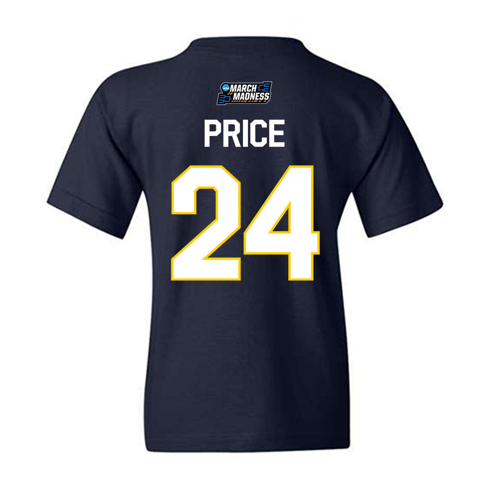 UCSD - NCAA Women's Basketball : Niya Price - NCAA® March Madness® 2026 Youth T-Shirt-1