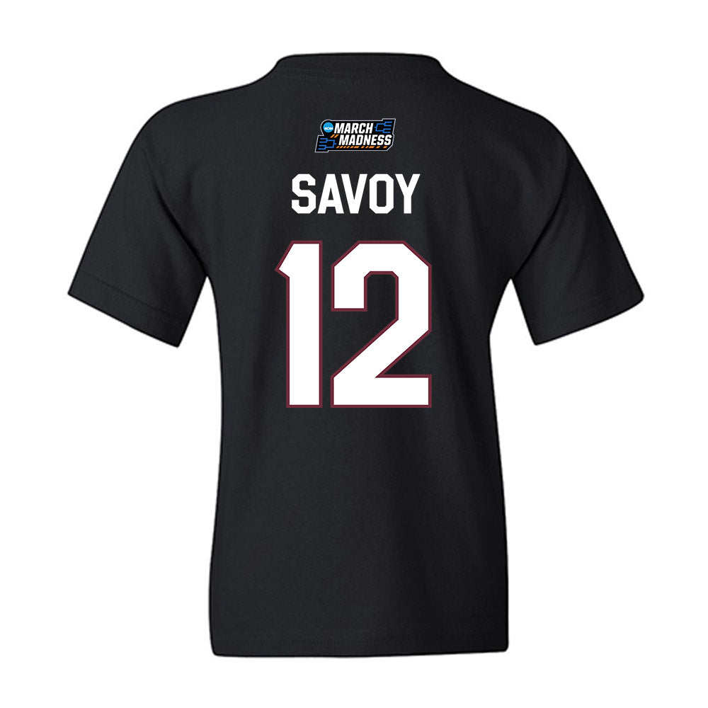 Missouri State - NCAA Women's Basketball : Christian Savoy - NCAA® March Madness® 2026 Youth T-Shirt-1
