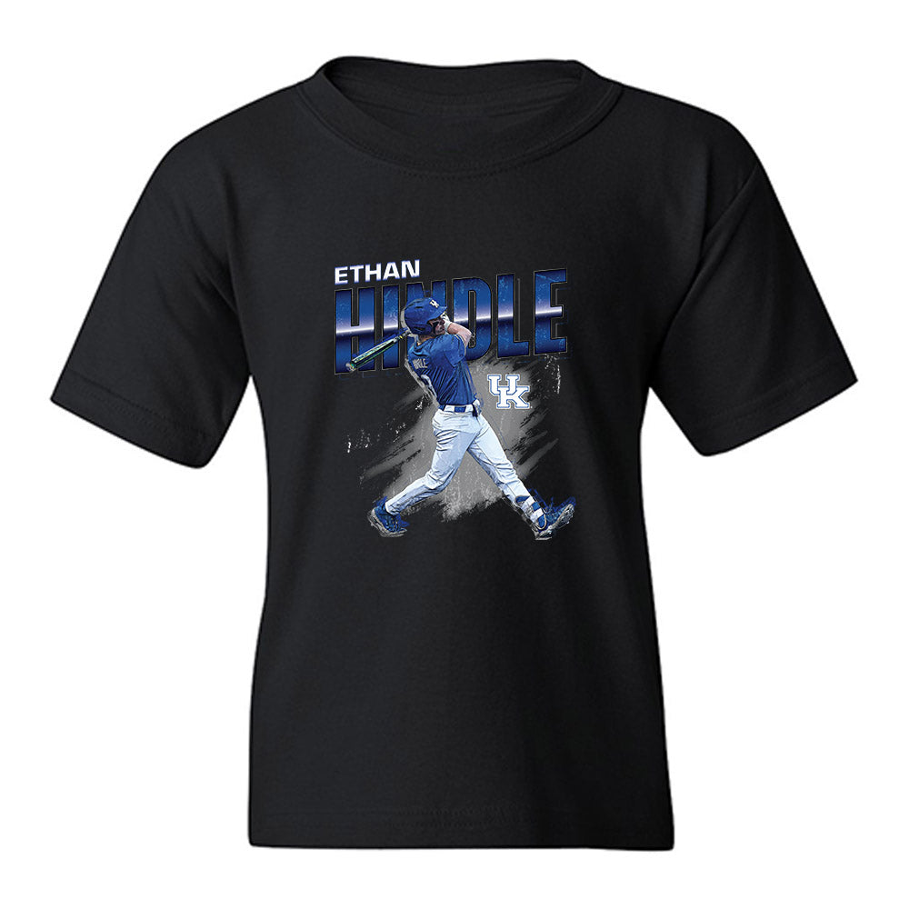 Kentucky - NCAA Baseball : Ethan Hindle - Collage Youth T-Shirt-0