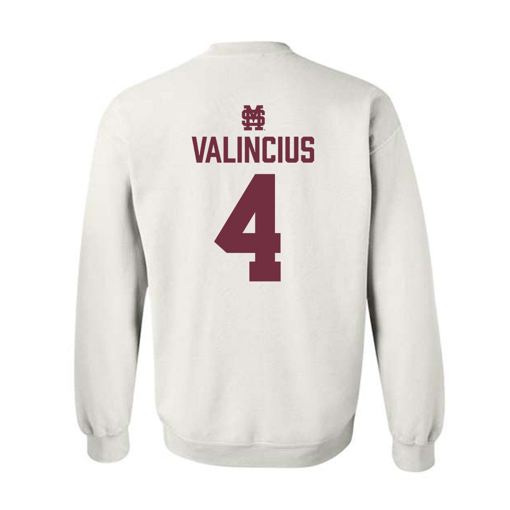 Mississippi State - NCAA Baseball : Tomas Valincius - Classic Shersey Crewneck Sweatshirt-1