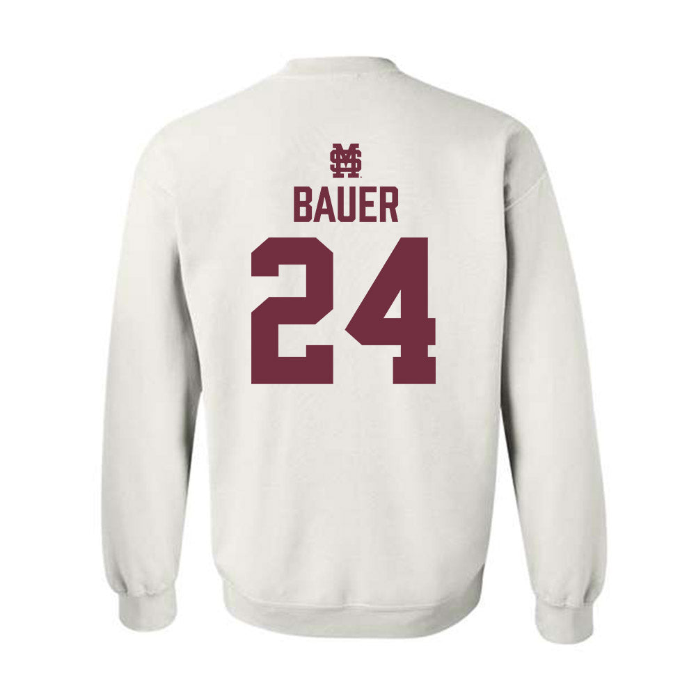Mississippi State - NCAA Baseball : Jack Bauer - Classic Shersey Crewneck Sweatshirt-1
