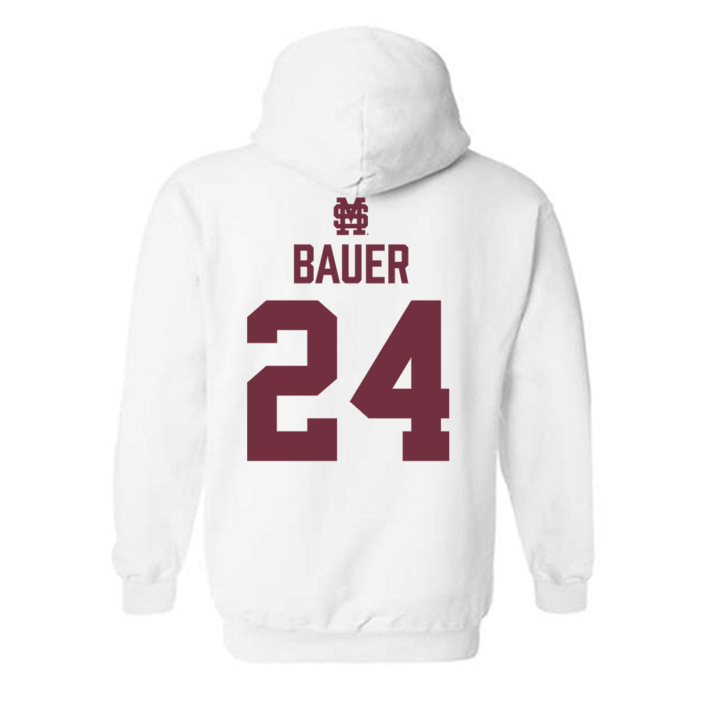 Mississippi State - NCAA Baseball : Jack Bauer - Classic Shersey Hooded Sweatshirt-1