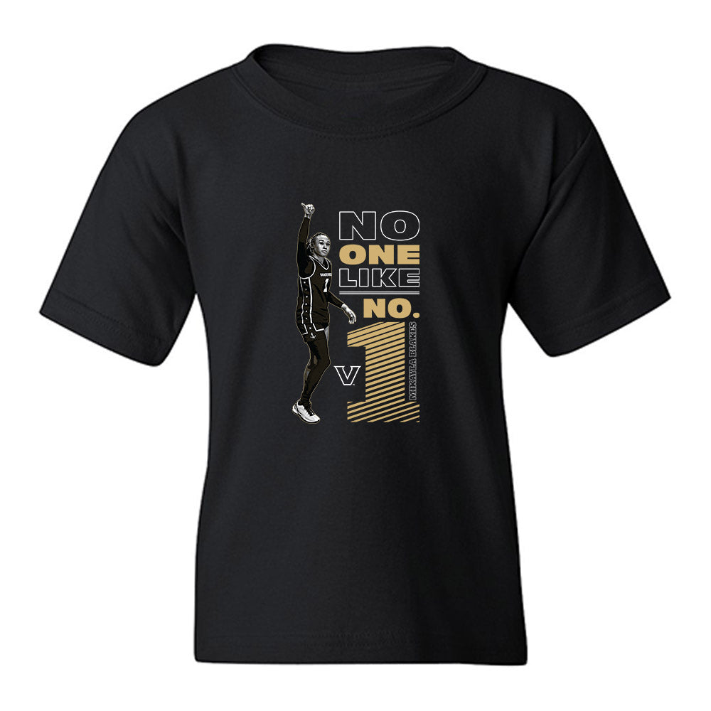 Vanderbilt - NCAA Womens Basketball : Mikayla Blakes - Graphic Youth T-Shirt-0