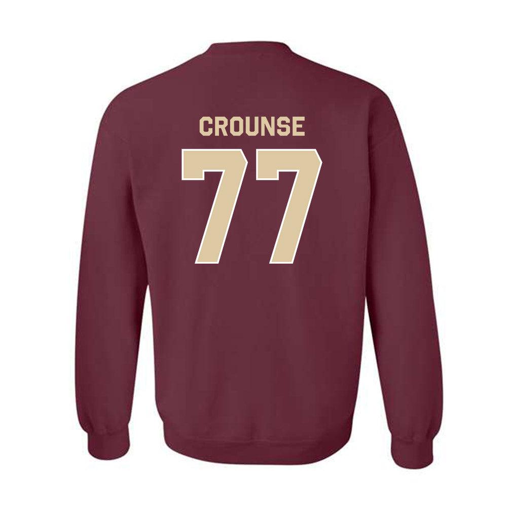 Boston College - NCAA Football : Michael Crounse - Classic Shersey Crewneck Sweatshirt-1