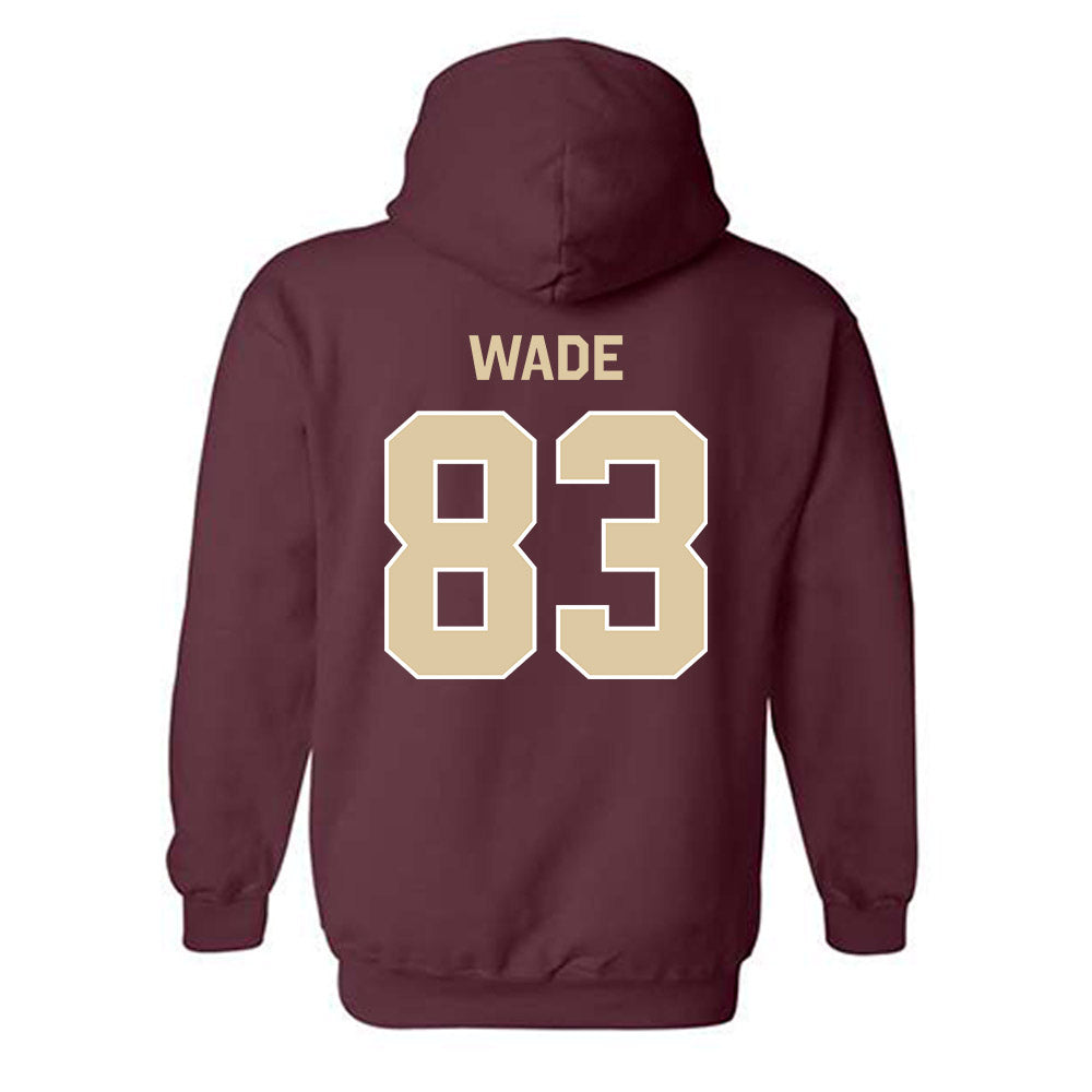 Boston College - NCAA Football : Jackson Wade - Classic Shersey Hooded Sweatshirt-1