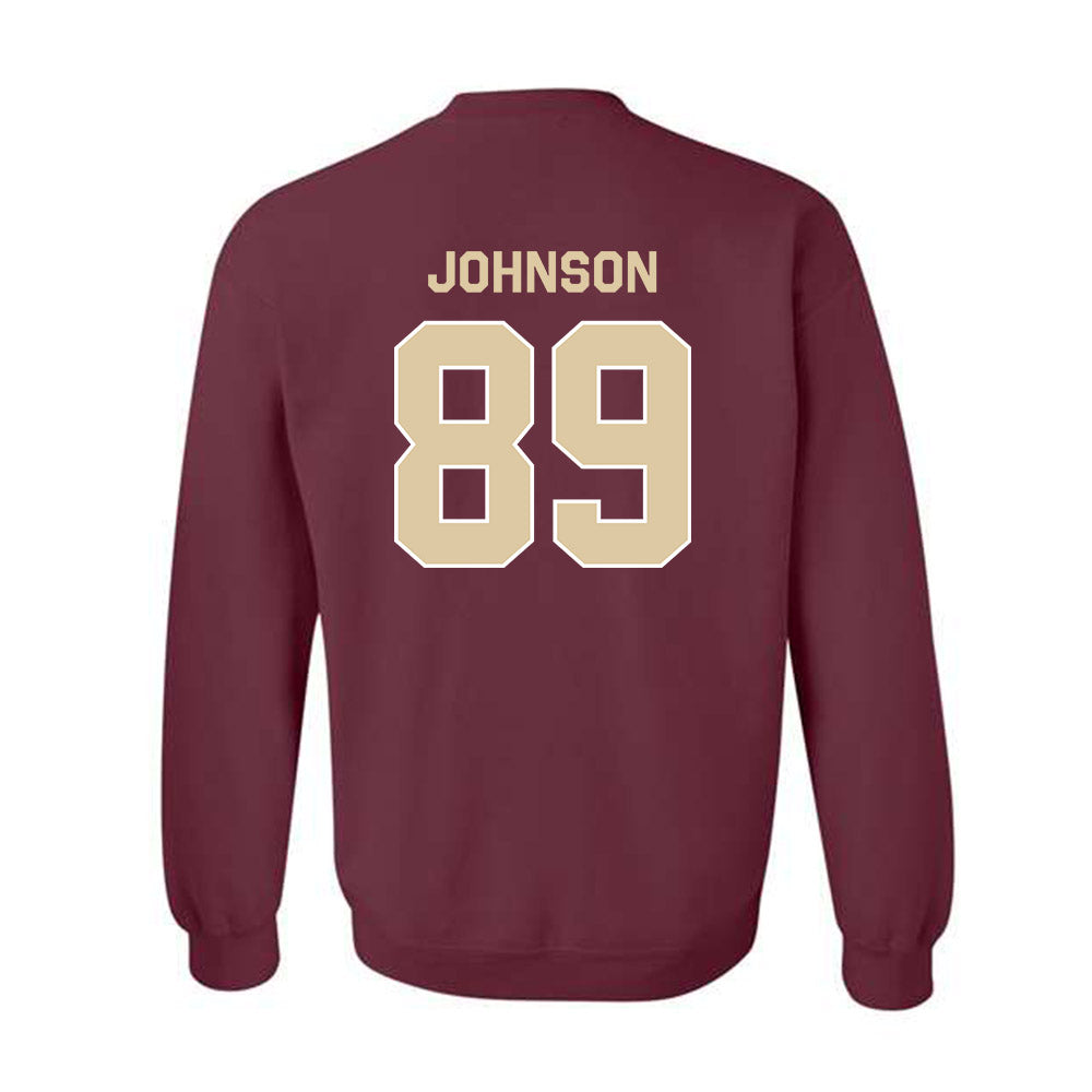 Boston College - NCAA Football : DJ Johnson - Classic Shersey Crewneck Sweatshirt-1