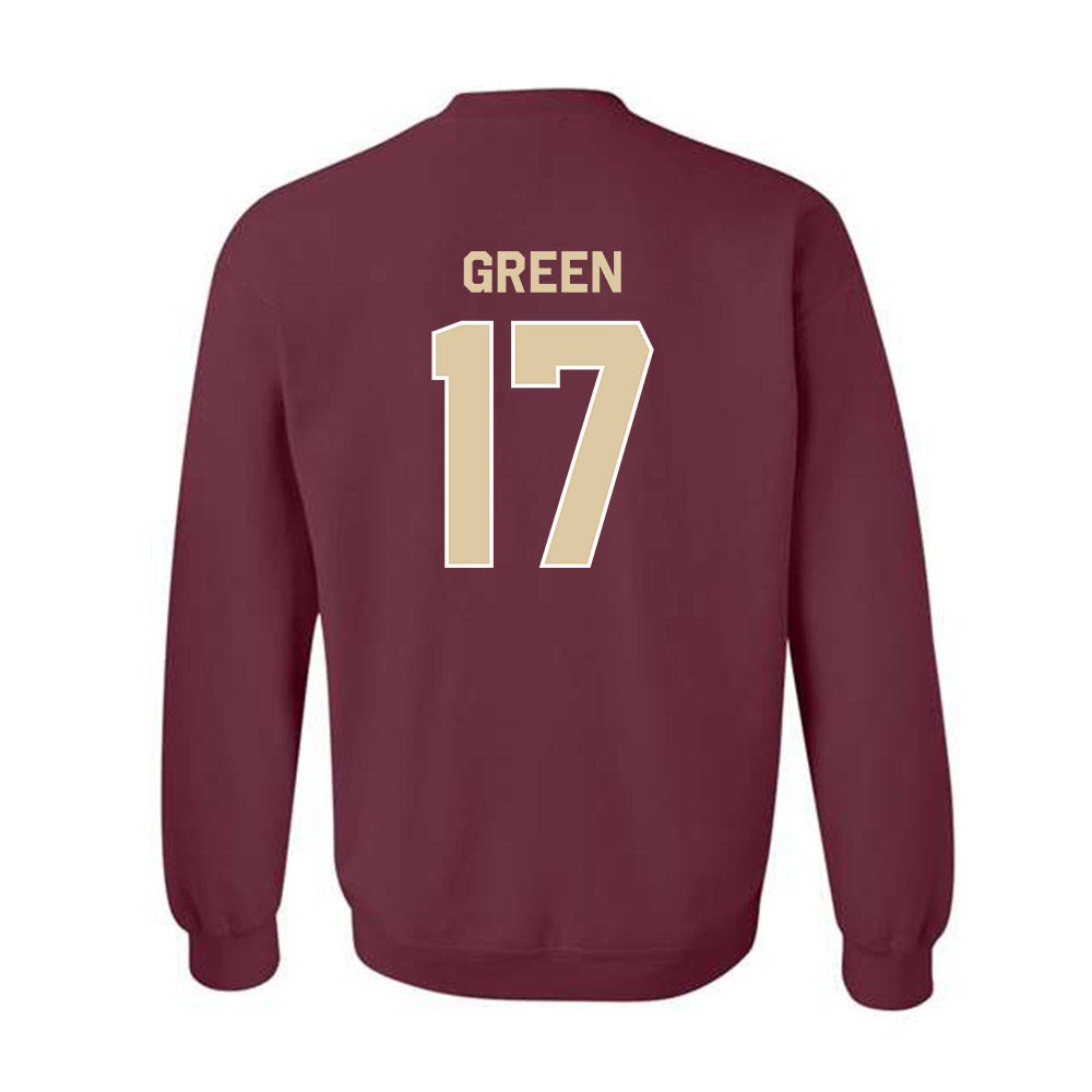 Boston College - NCAA Football : Dajon Green - Classic Shersey Crewneck Sweatshirt-1