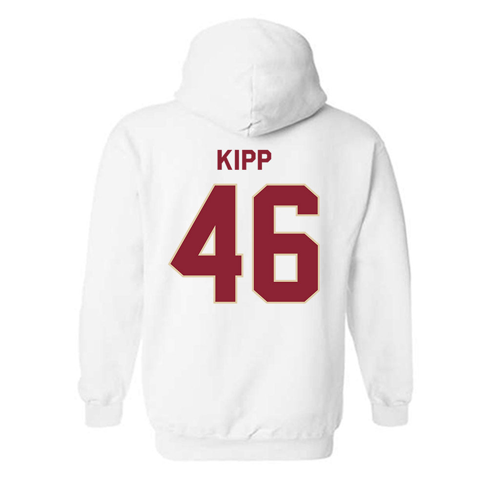 Boston College - NCAA Baseball : Kyle Kipp - Classic Shersey Hooded Sweatshirt-1