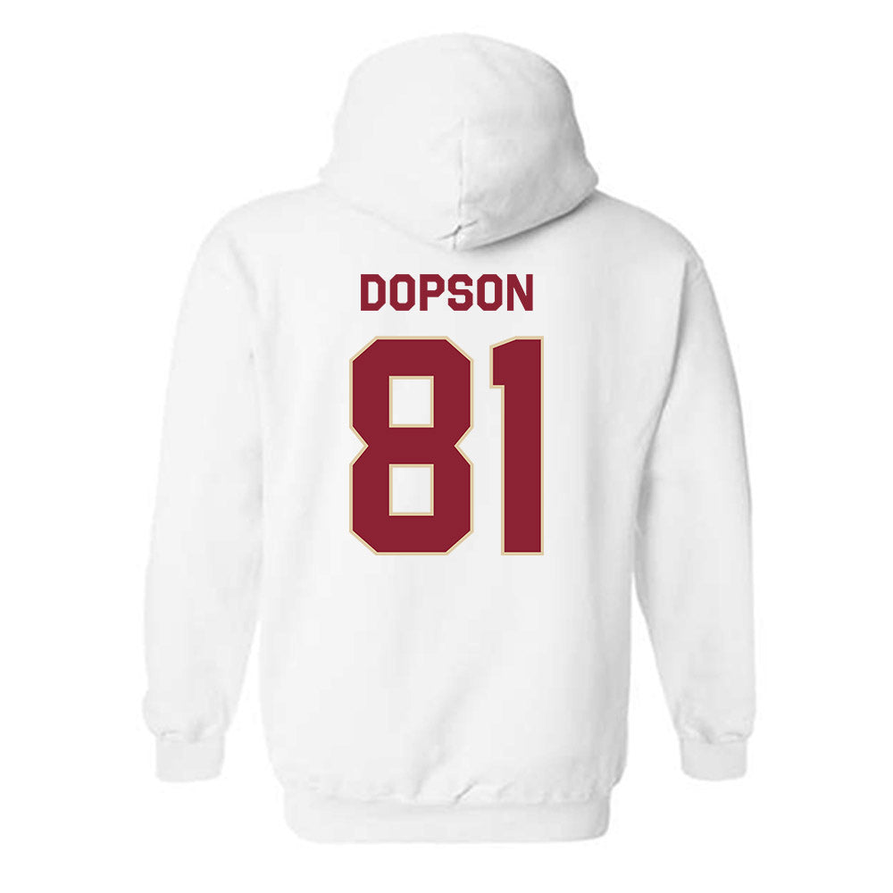 Boston College - NCAA Football : Bryce Dopson - Classic Shersey Hooded Sweatshirt-1