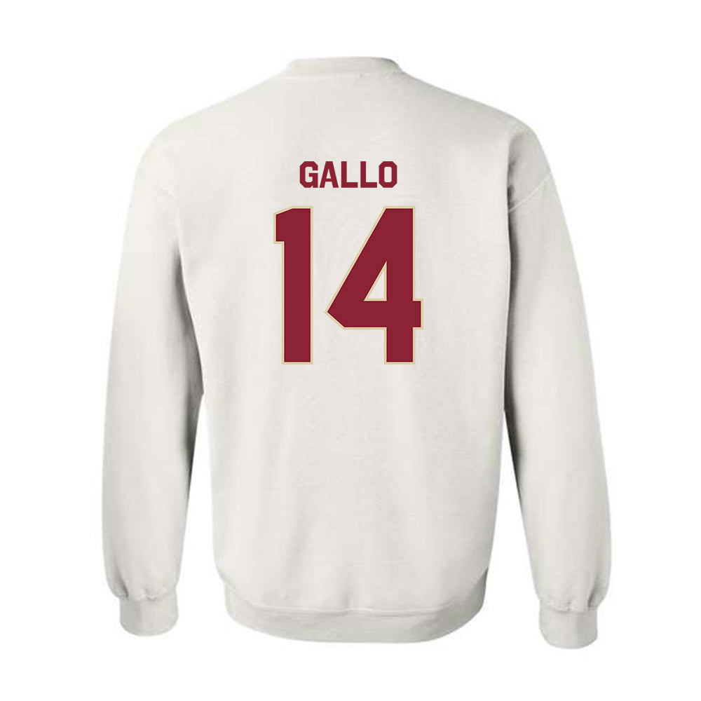 Boston College - NCAA Baseball : Luke Gallo - Classic Shersey Crewneck Sweatshirt-1
