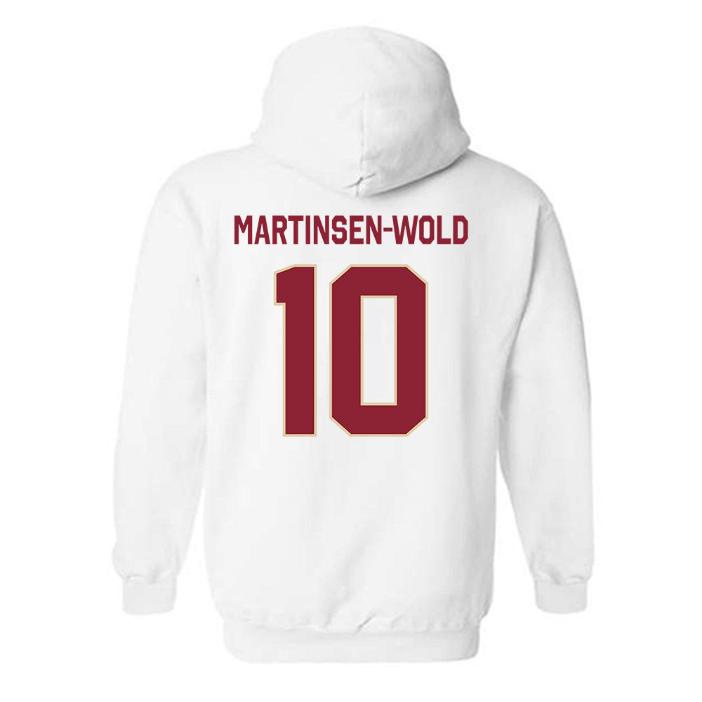Boston College - NCAA Men's Soccer : Sander Martinsen-Wold - Classic Shersey Hooded Sweatshirt-1