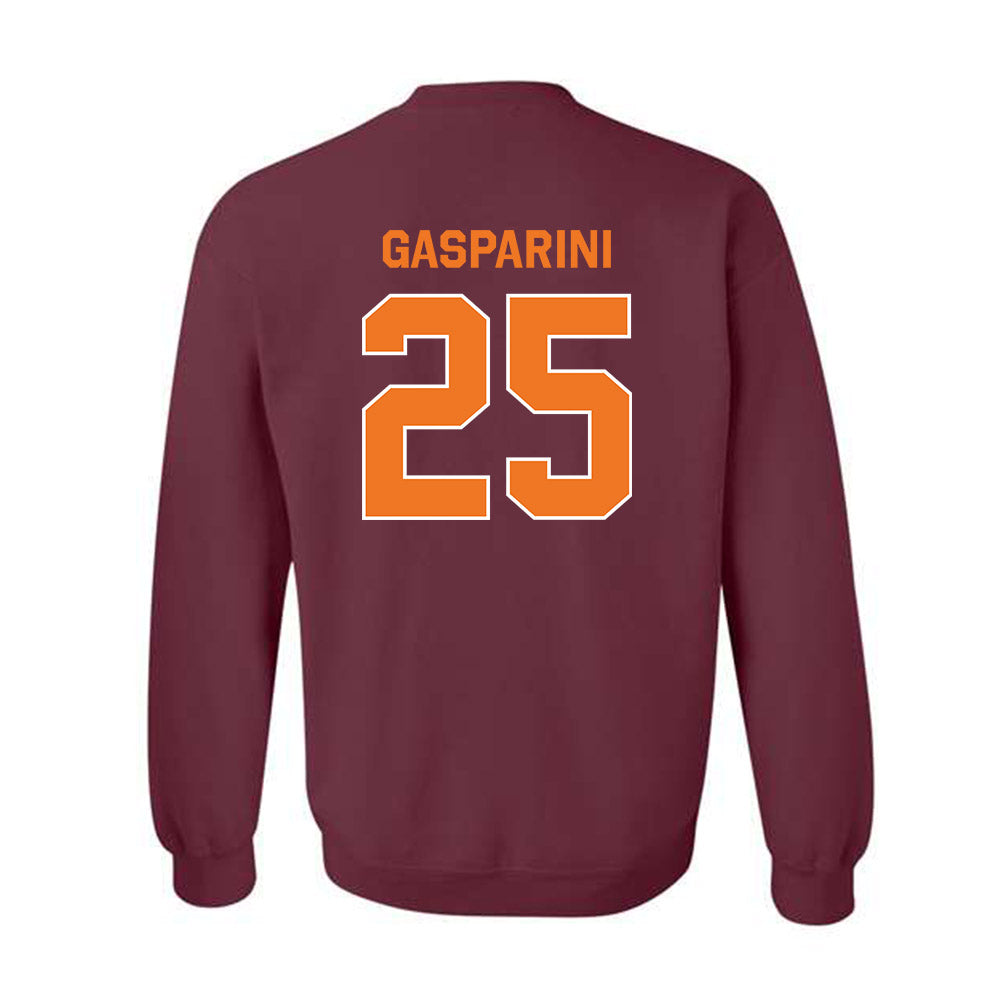 Virginia Tech - NCAA Women's Volleyball : Sara Gasparini - Classic Shersey Crewneck Sweatshirt-3