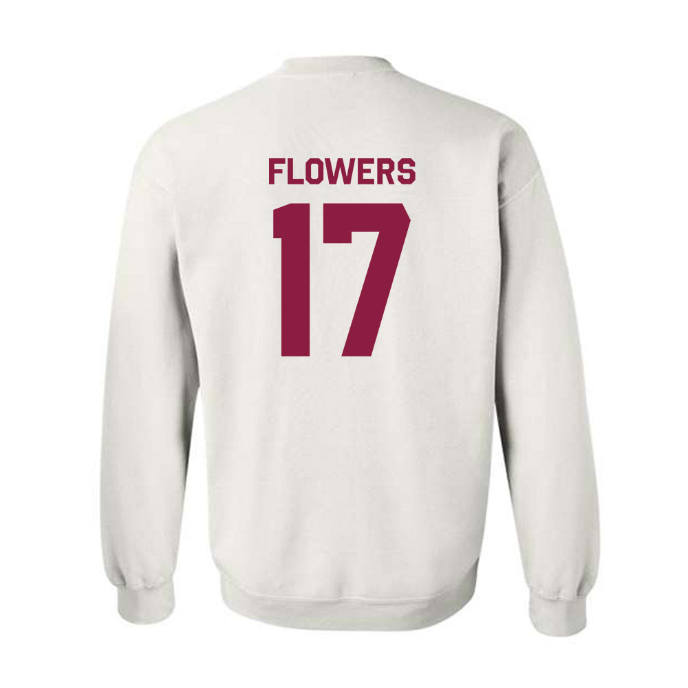 Virginia Tech - NCAA Football : Tyson Flowers - Classic Shersey Crewneck Sweatshirt-1