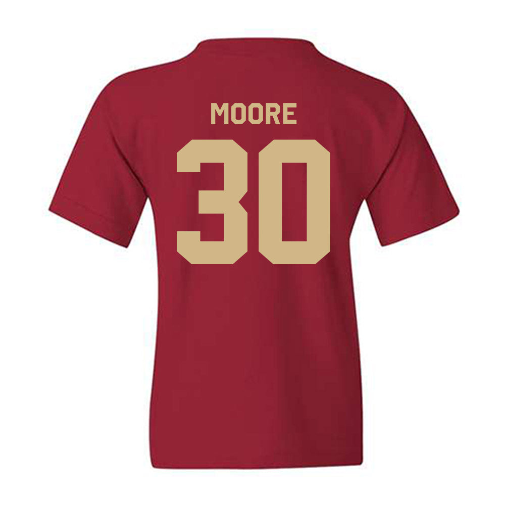 FSU - NCAA Baseball : Bryson Moore - Classic Shersey Youth T-Shirt-1
