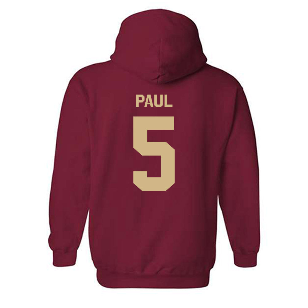 FSU - NCAA Men's Basketball : Collin Paul - Classic Shersey Hooded Sweatshirt-3