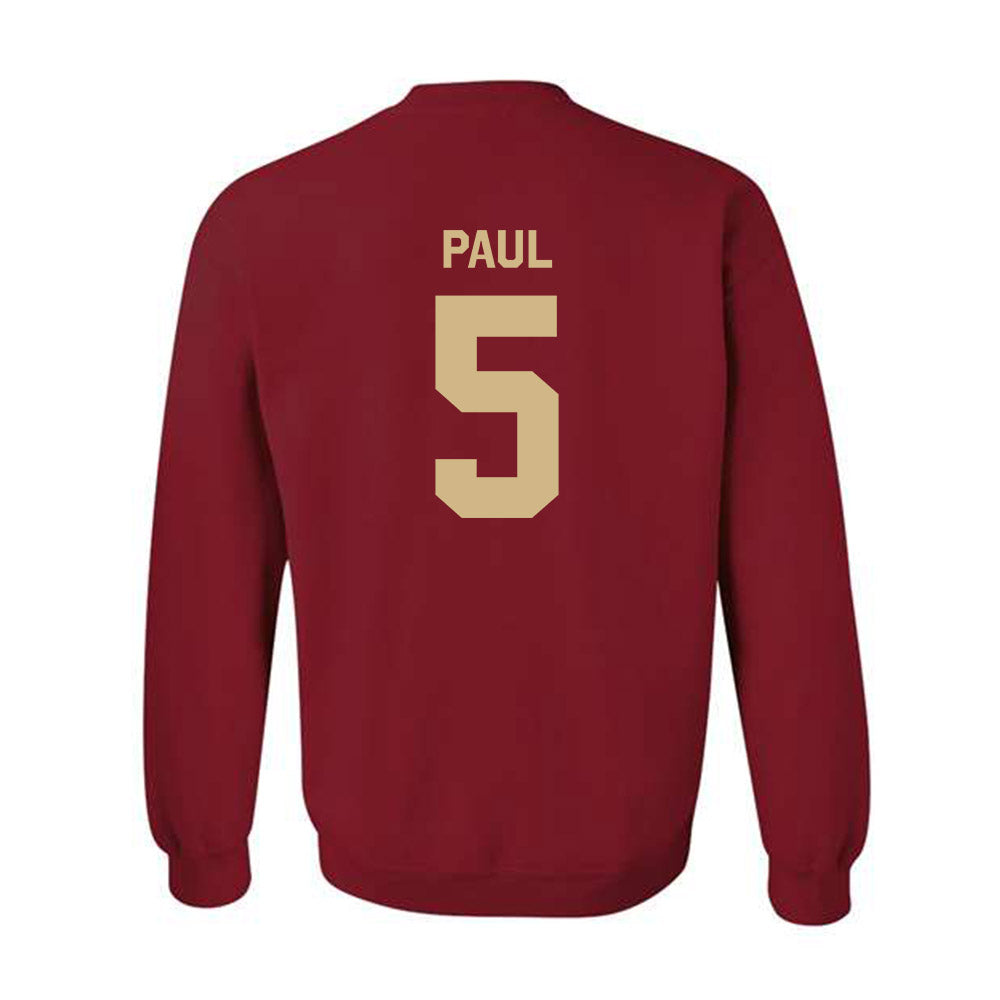 FSU - NCAA Men's Basketball : Collin Paul - Classic Shersey Crewneck Sweatshirt-3
