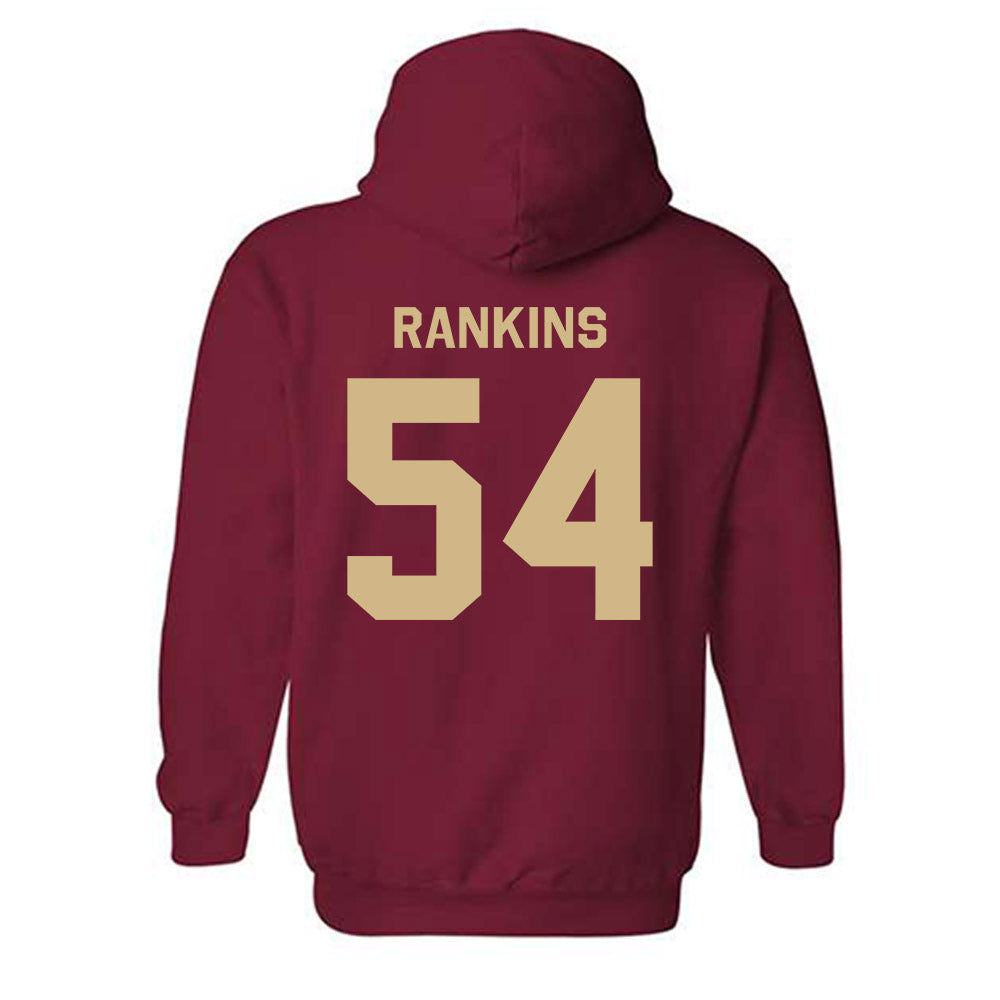 FSU - NCAA Football : Earnest Rankins - Classic Shersey Hooded Sweatshirt-3