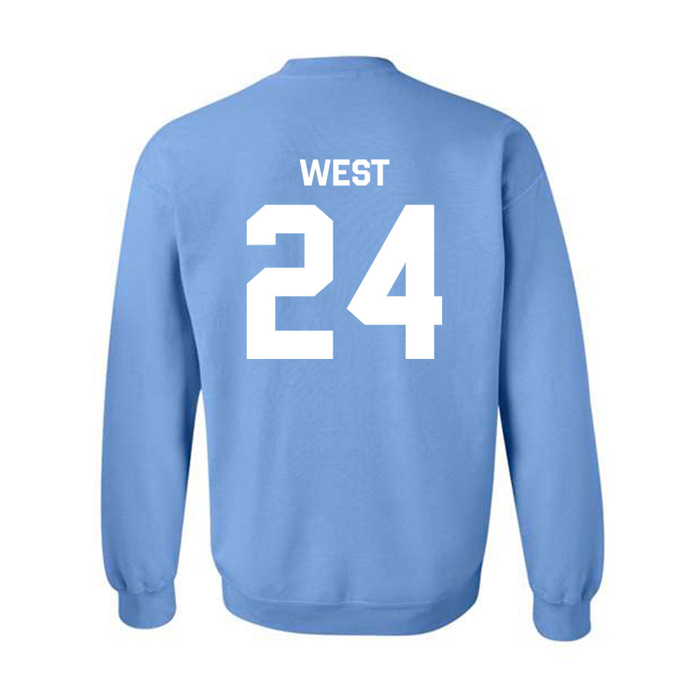 UNC - NCAA Women's Volleyball : Addison West - Classic Shersey Crewneck Sweatshirt-3