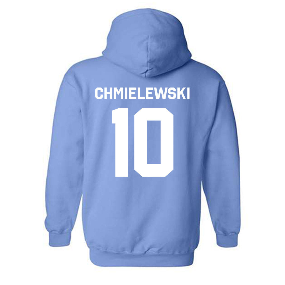 UNC - NCAA Baseball : Tom Chmielewski - Classic Shersey Hooded Sweatshirt-1