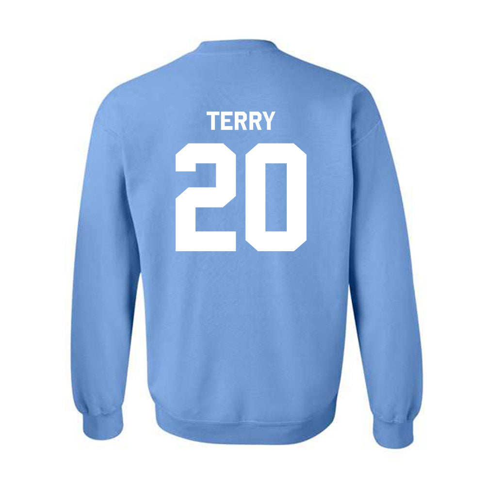 UNC - NCAA Baseball : AJ Terry - Classic Shersey Crewneck Sweatshirt-1