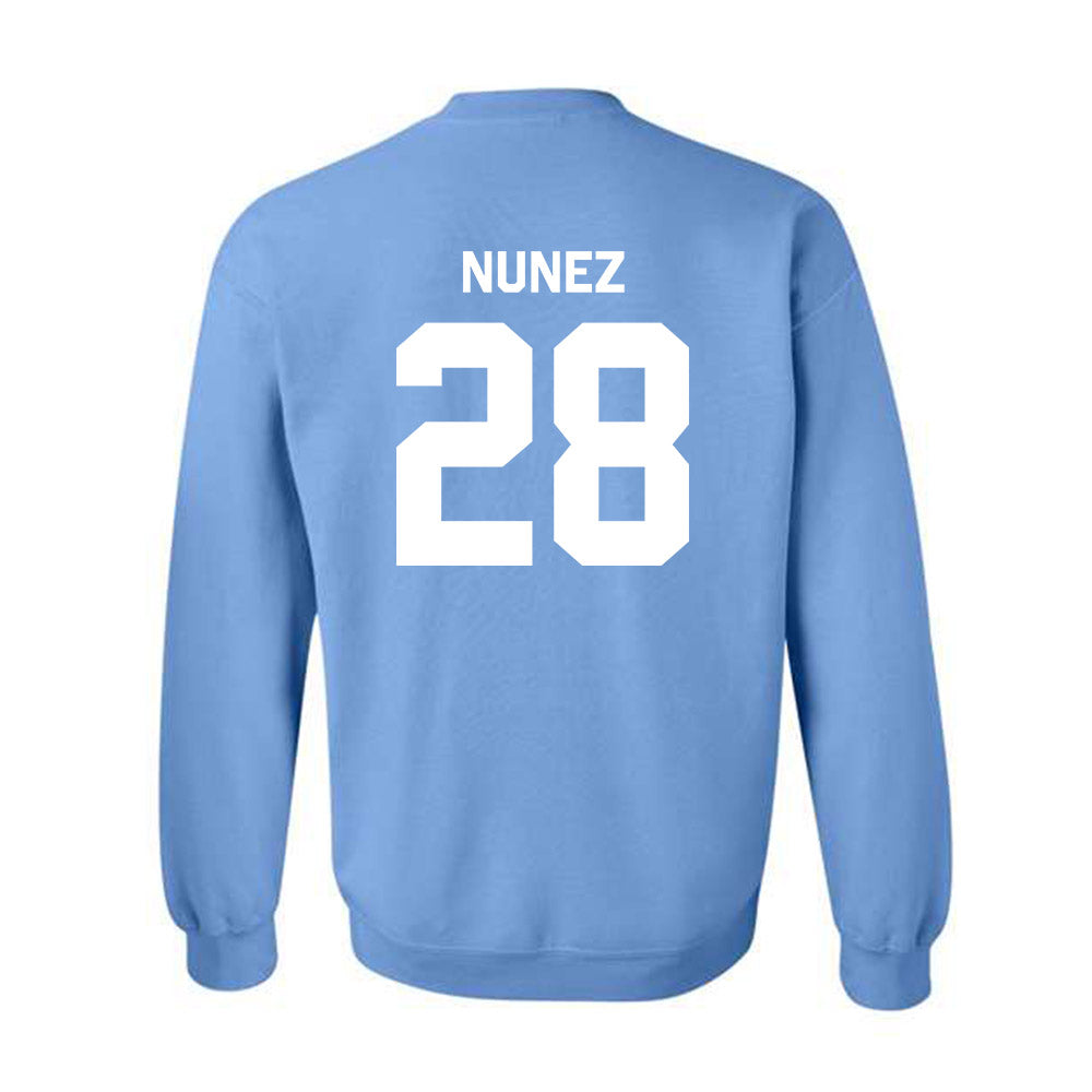 UNC - NCAA Baseball : Jadyn Nunez - Classic Shersey Crewneck Sweatshirt-1