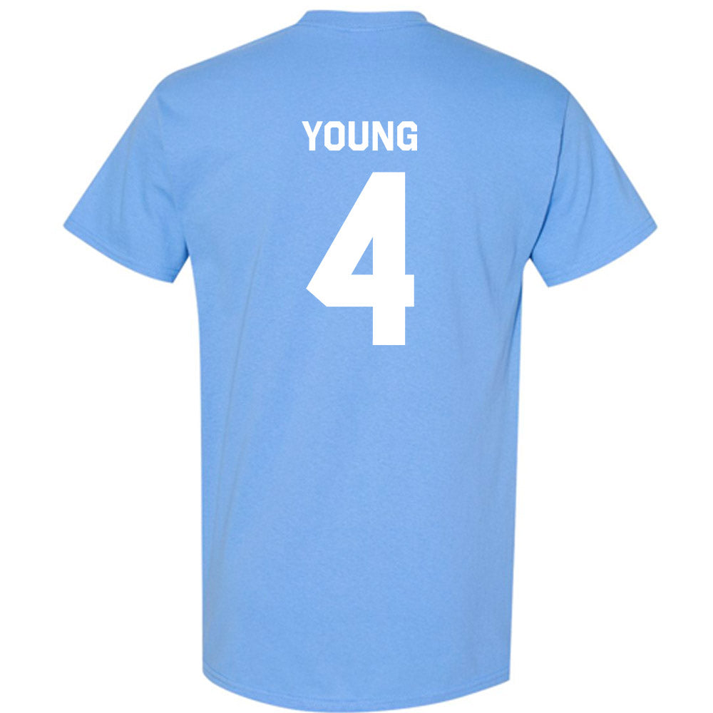 UNC - NCAA Men's Basketball : Jaydon Young - Classic Shersey T-Shirt-1