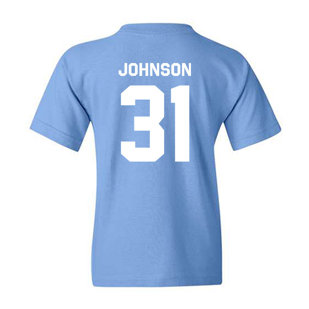 UNC - NCAA Baseball : Olin Johnson - Classic Shersey Youth T-Shirt-1