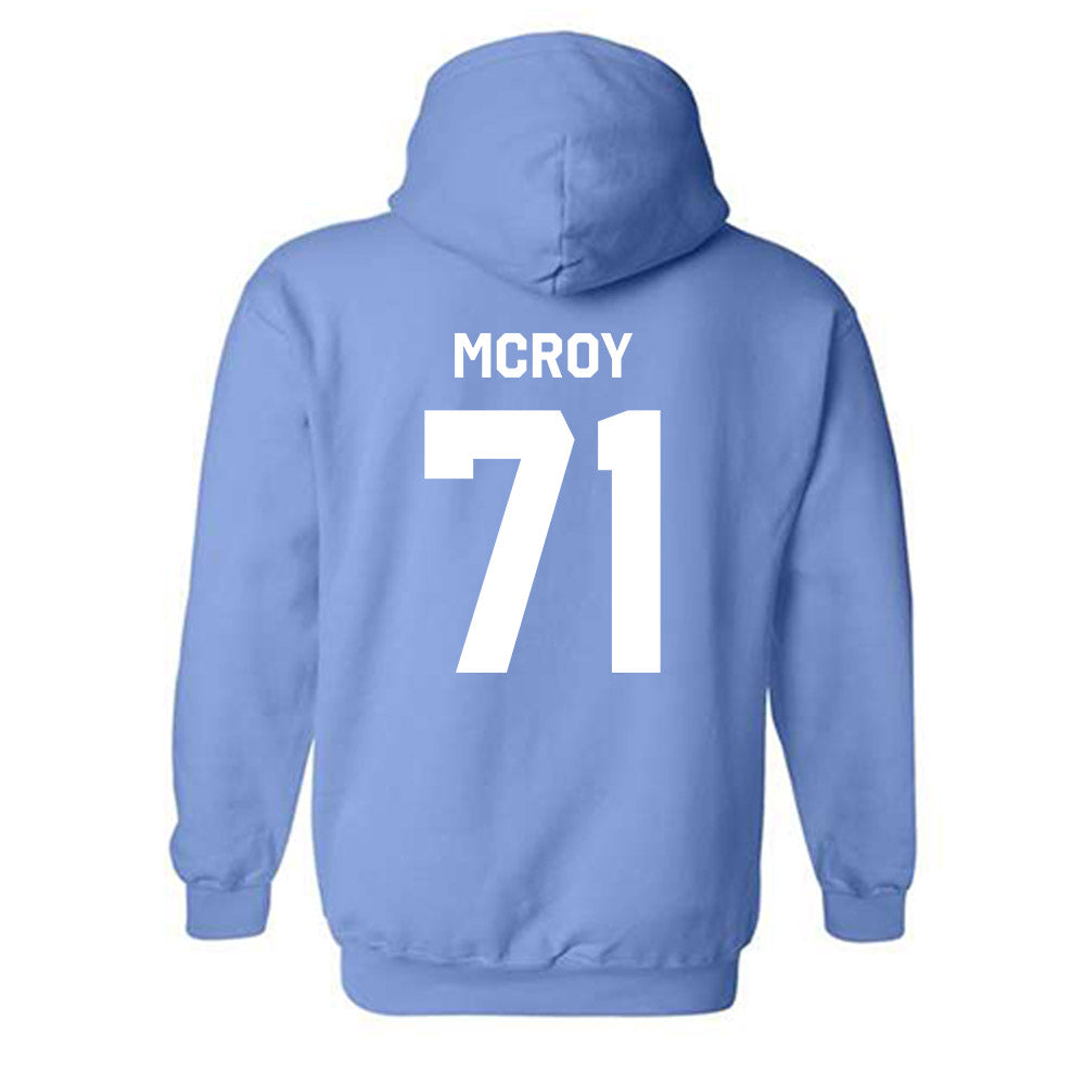 UNC - NCAA Football : Jacqawn McRoy - Classic Shersey Hooded Sweatshirt-3