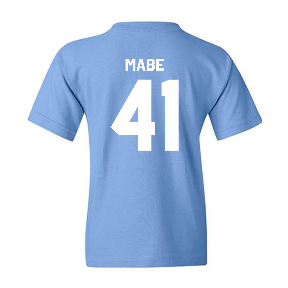 UNC - NCAA Baseball : Justin Mabe - Classic Shersey Youth T-Shirt-1