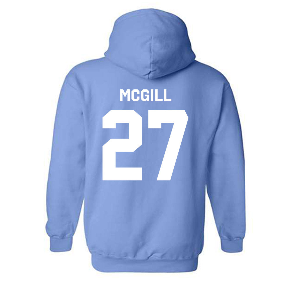 UNC - NCAA Football : Jaylen McGill - Classic Shersey Hooded Sweatshirt-3