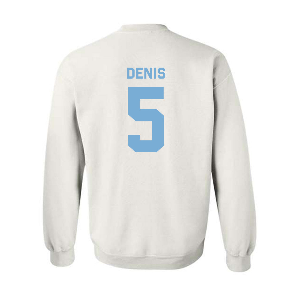 UNC - NCAA Men's Basketball : Isaiah Denis - Classic Shersey Crewneck Sweatshirt-1