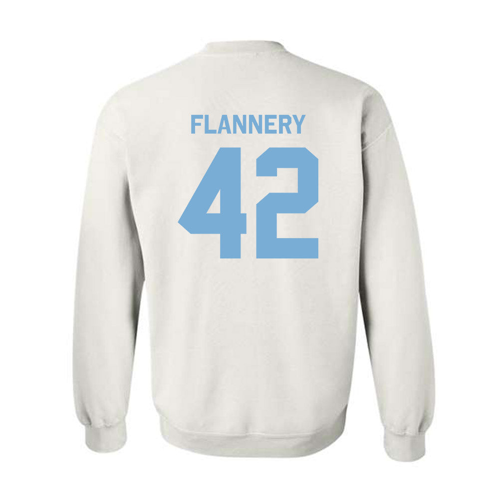 UNC - NCAA Baseball : Boston Flannery - Classic Shersey Crewneck Sweatshirt-1