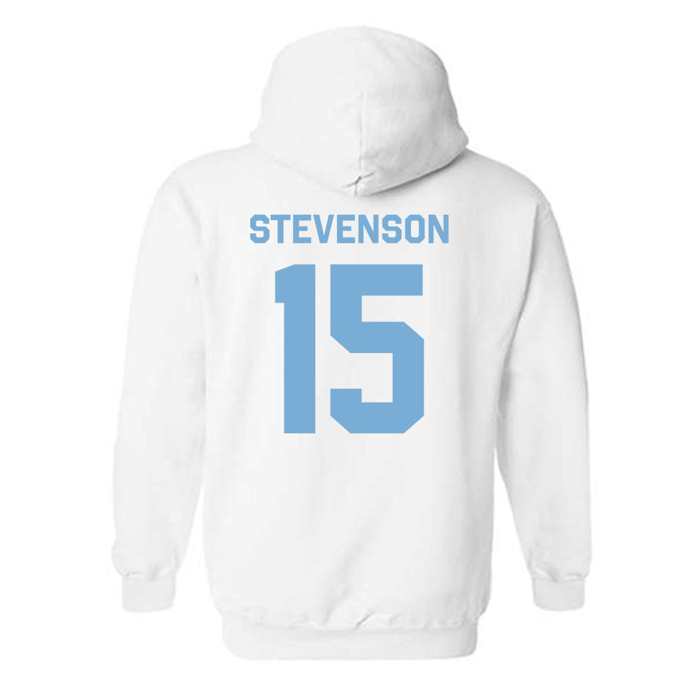 UNC - NCAA Men's Basketball : Jarin Stevenson - Classic Shersey Hooded Sweatshirt-1