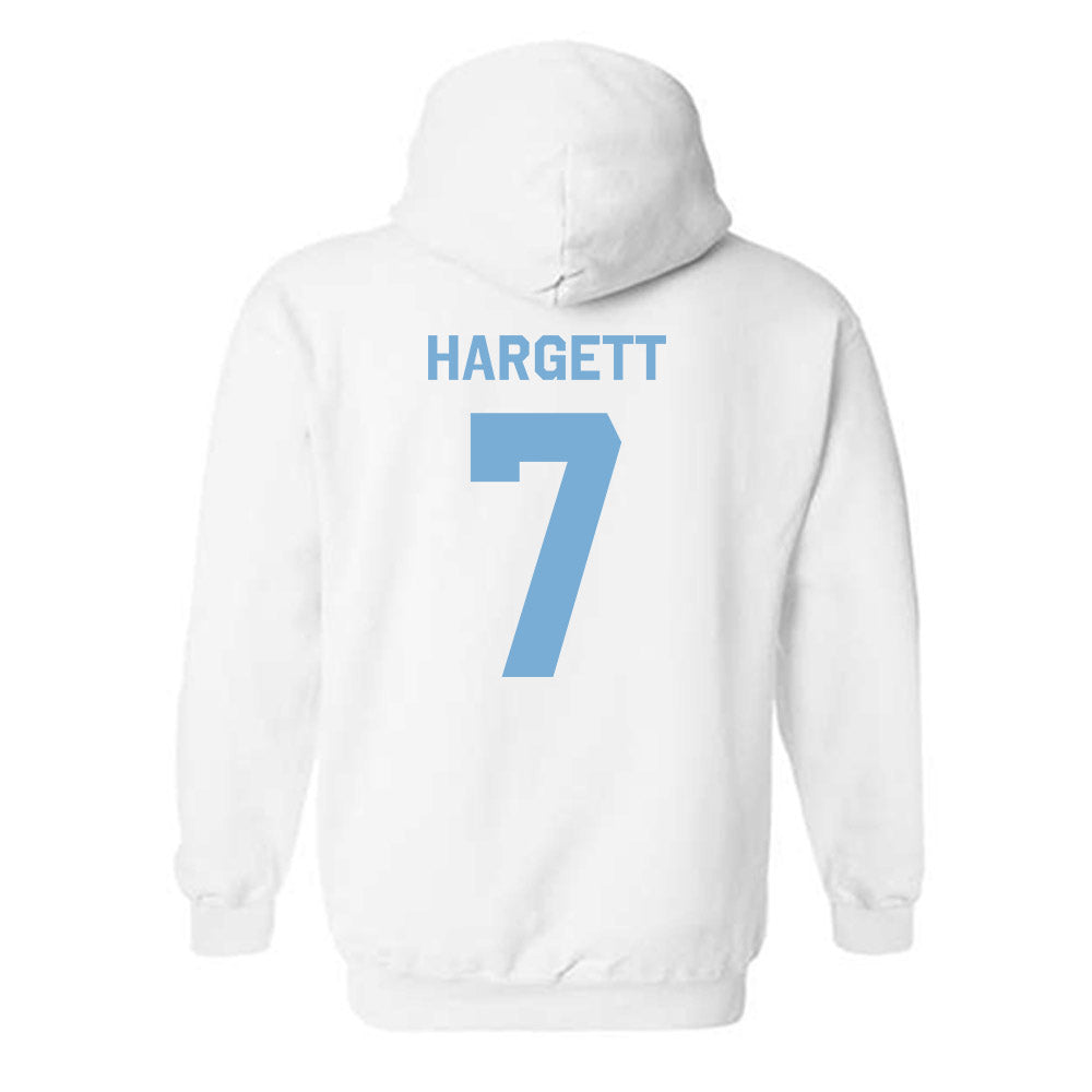 UNC - NCAA Baseball : Perry Hargett - Classic Shersey Hooded Sweatshirt-1