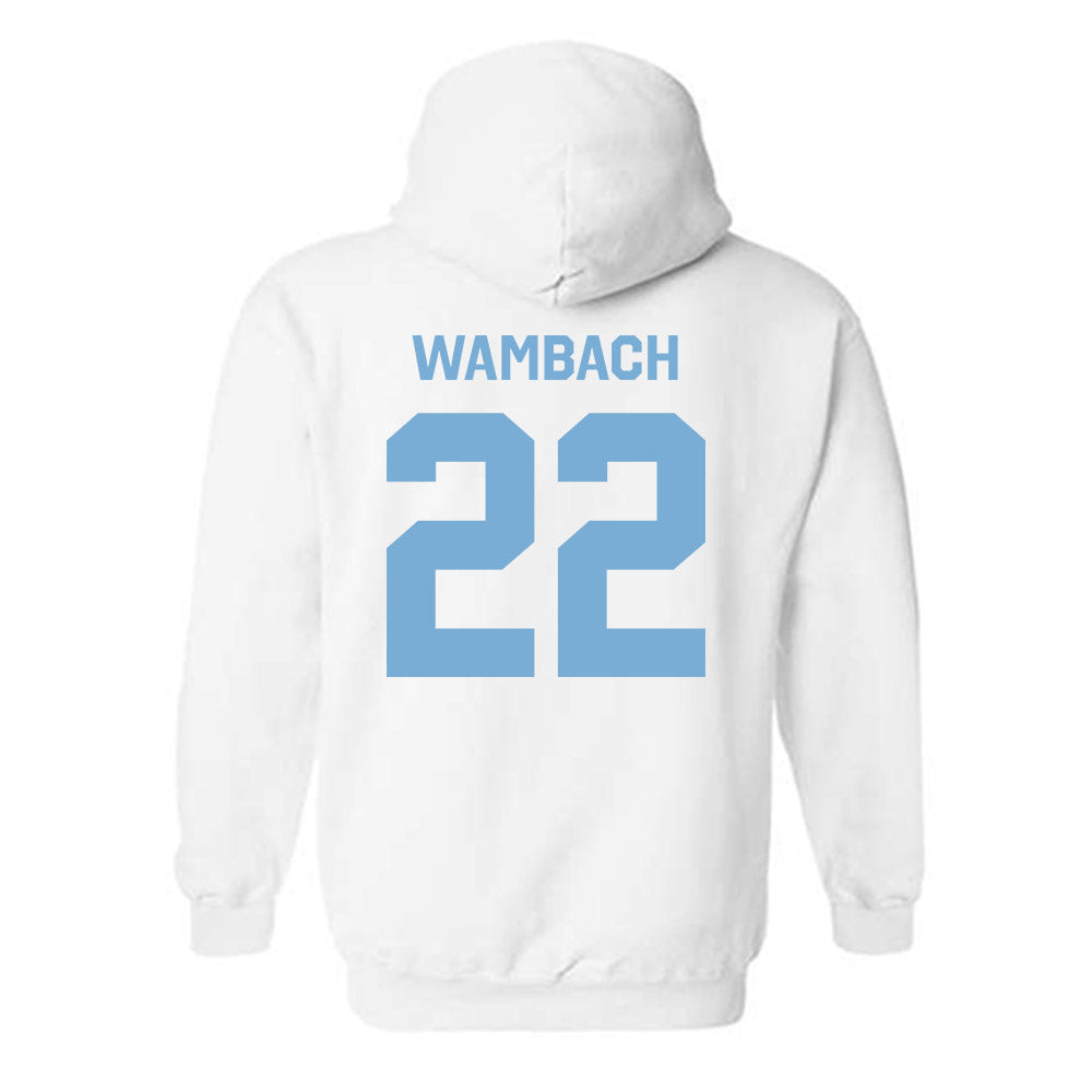 UNC - NCAA Men's Lacrosse : Brady Wambach - Classic Shersey Hooded Sweatshirt-1