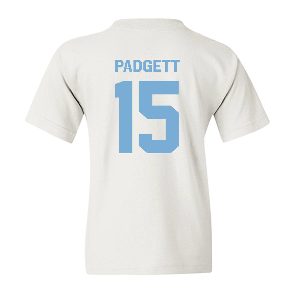 UNC - NCAA Baseball : Cameron Padgett - Classic Shersey Youth T-Shirt-1