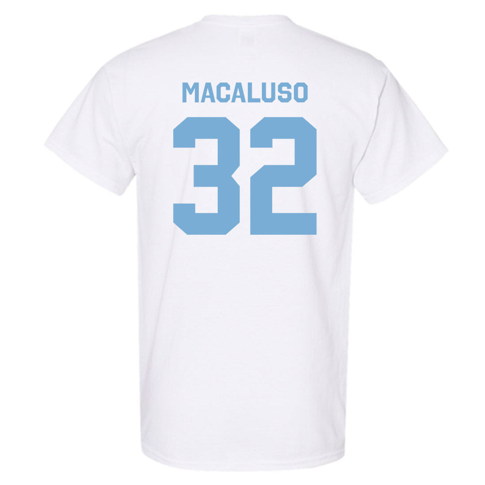 UNC - NCAA Men's Lacrosse : Luke Macaluso - Classic Shersey T-Shirt-1