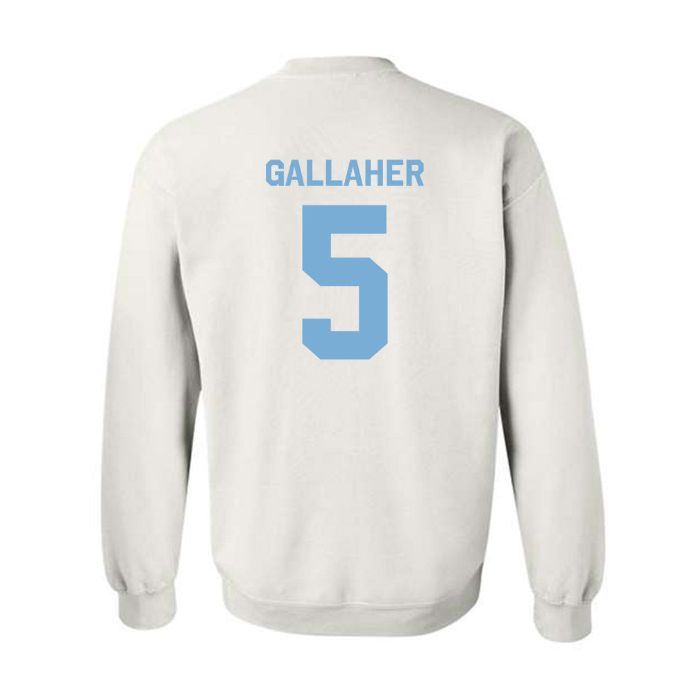 UNC - NCAA Baseball : Gavin Gallaher - Classic Shersey Crewneck Sweatshirt-1