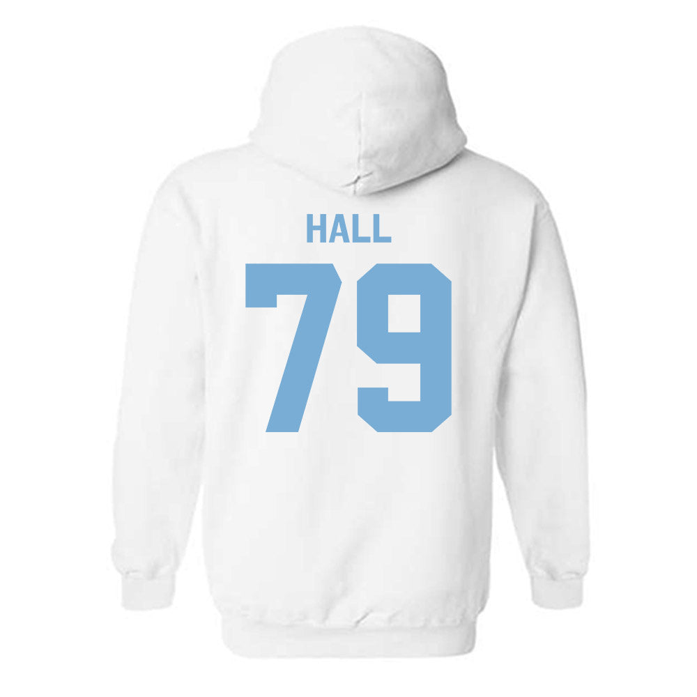 UNC - NCAA Football : Anthony Hall - Classic Shersey Hooded Sweatshirt-1