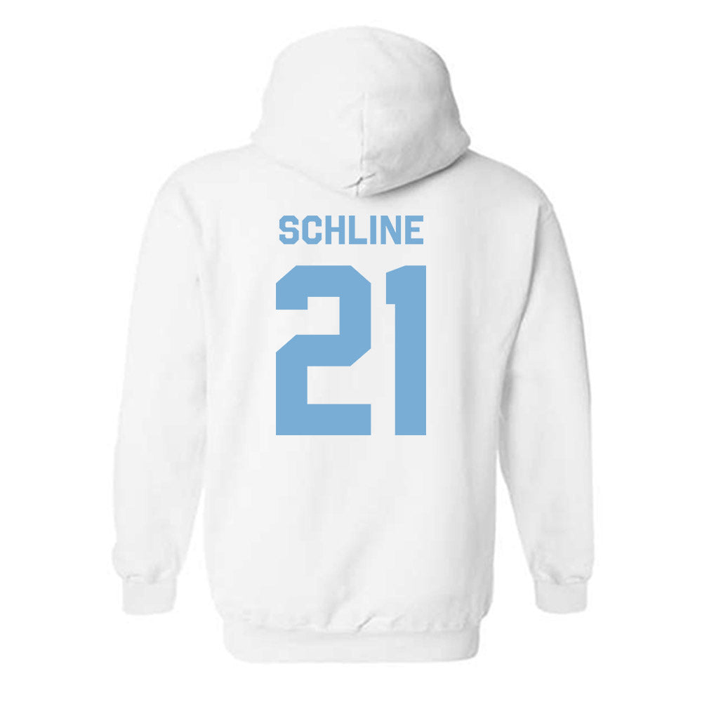 UNC - NCAA Men's Lacrosse : Harrison Schline - Classic Shersey Hooded Sweatshirt-1