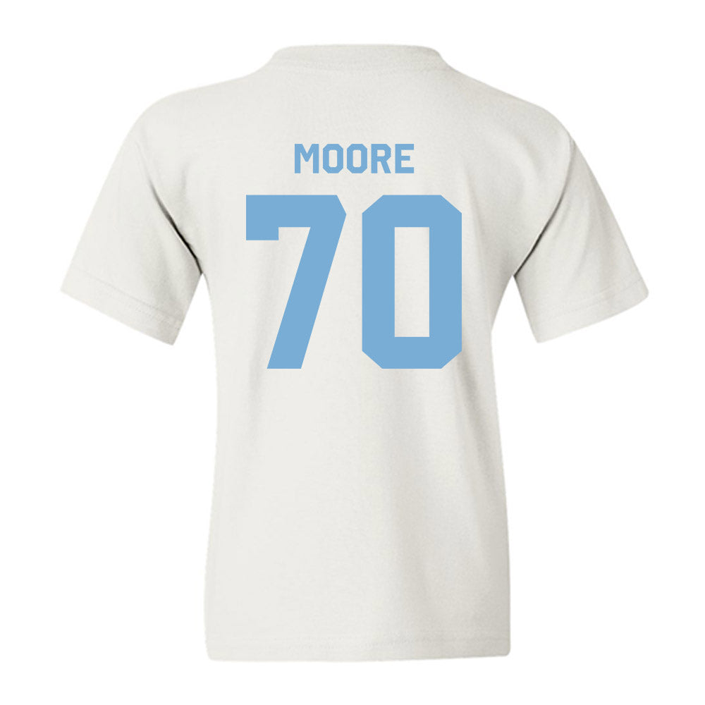 UNC - NCAA Men's Lacrosse : John Moore - Classic Shersey Youth T-Shirt-1