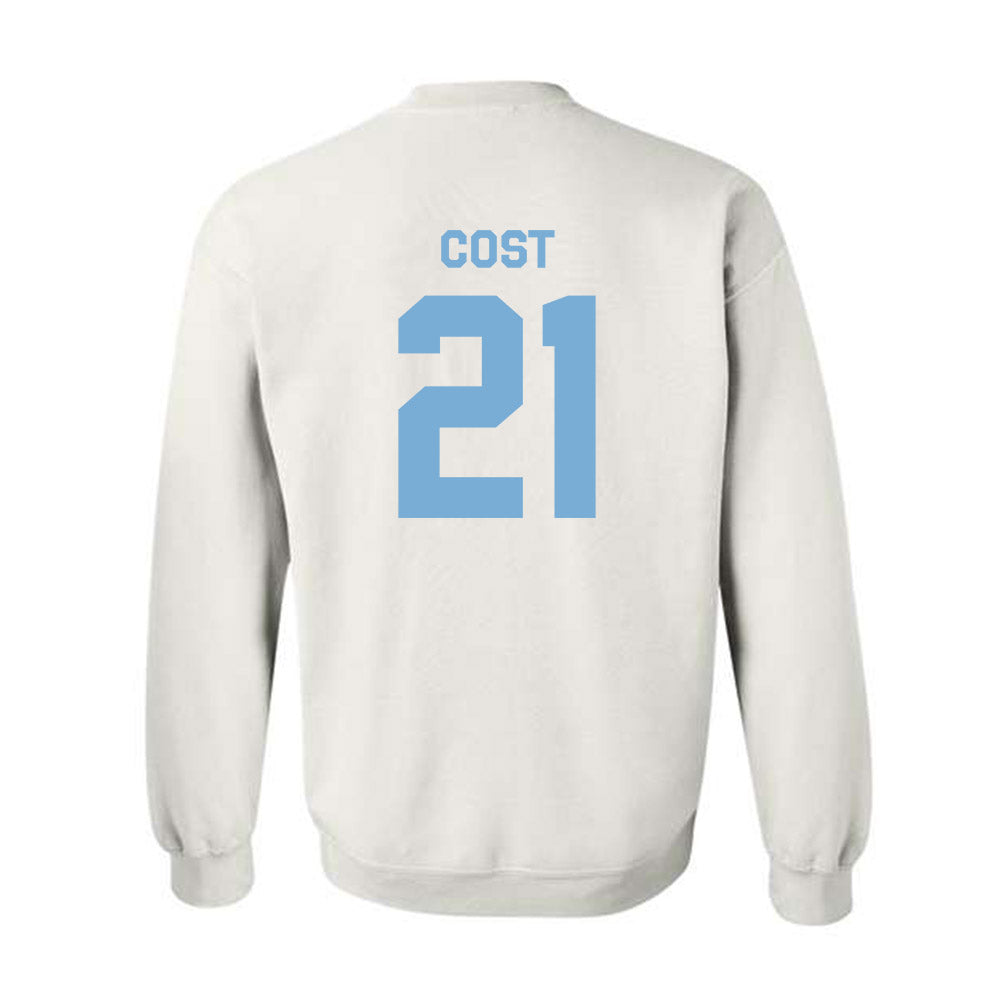 UNC - NCAA Football : Kaleb Cost - Classic Shersey Crewneck Sweatshirt-1