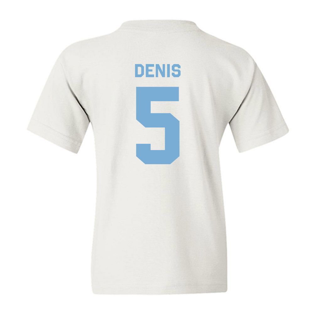 UNC - NCAA Men's Basketball : Isaiah Denis - Classic Shersey Youth T-Shirt-1