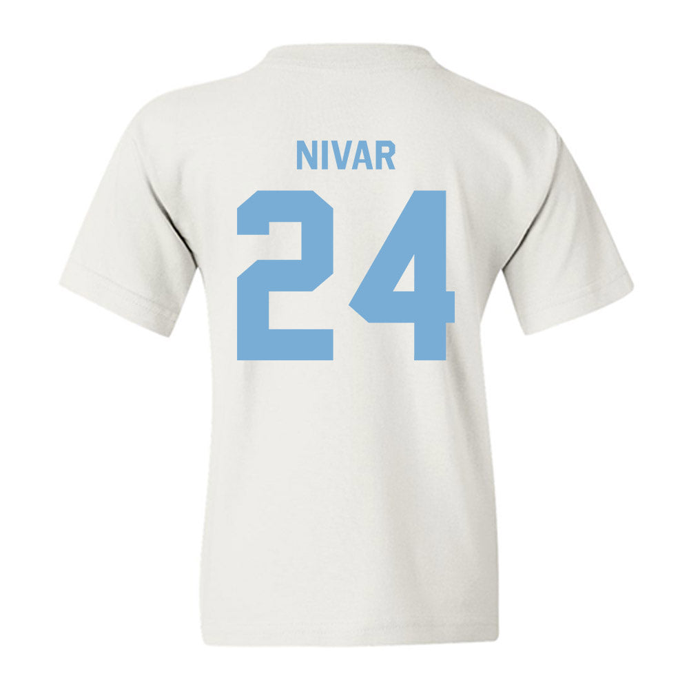 UNC - NCAA Women's Basketball : Indya Nivar - Classic Shersey Youth T-Shirt-1