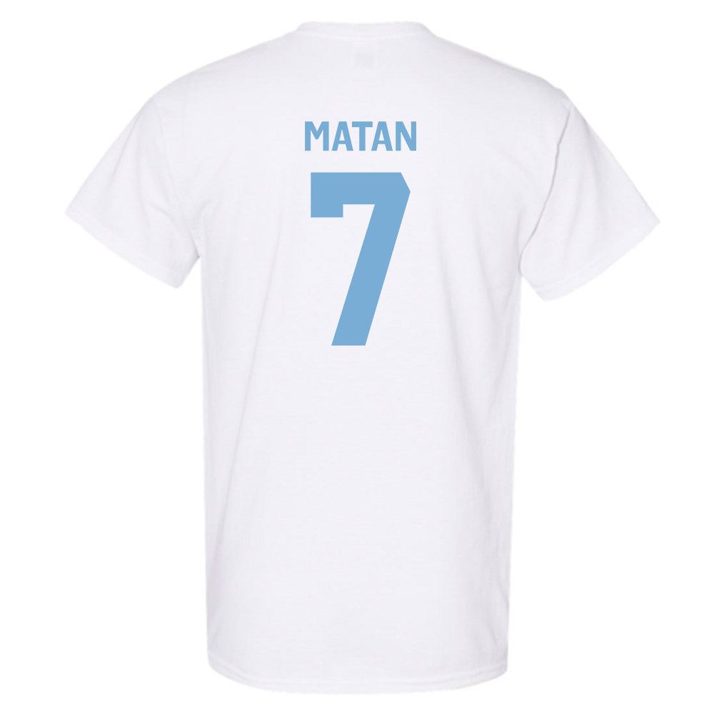 UNC - NCAA Men's Lacrosse : James Matan - Classic Shersey T-Shirt-1